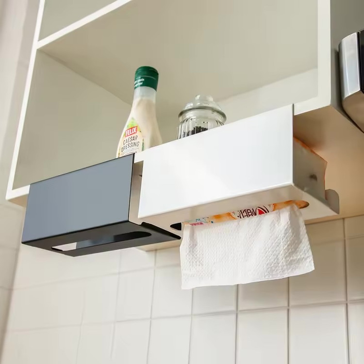 جای دستمال کاغذی آویز کابینتی