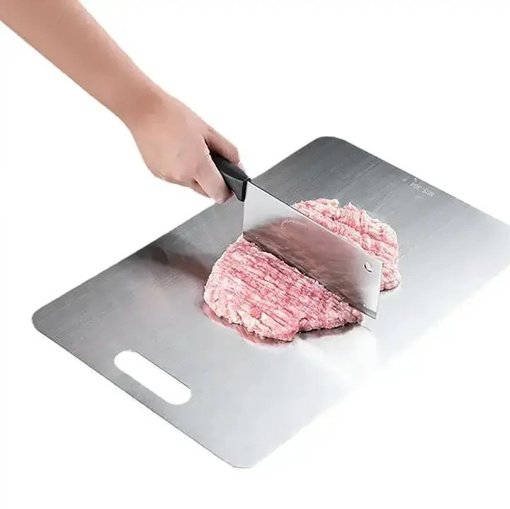تخته گوشت برش استیل مستطیل